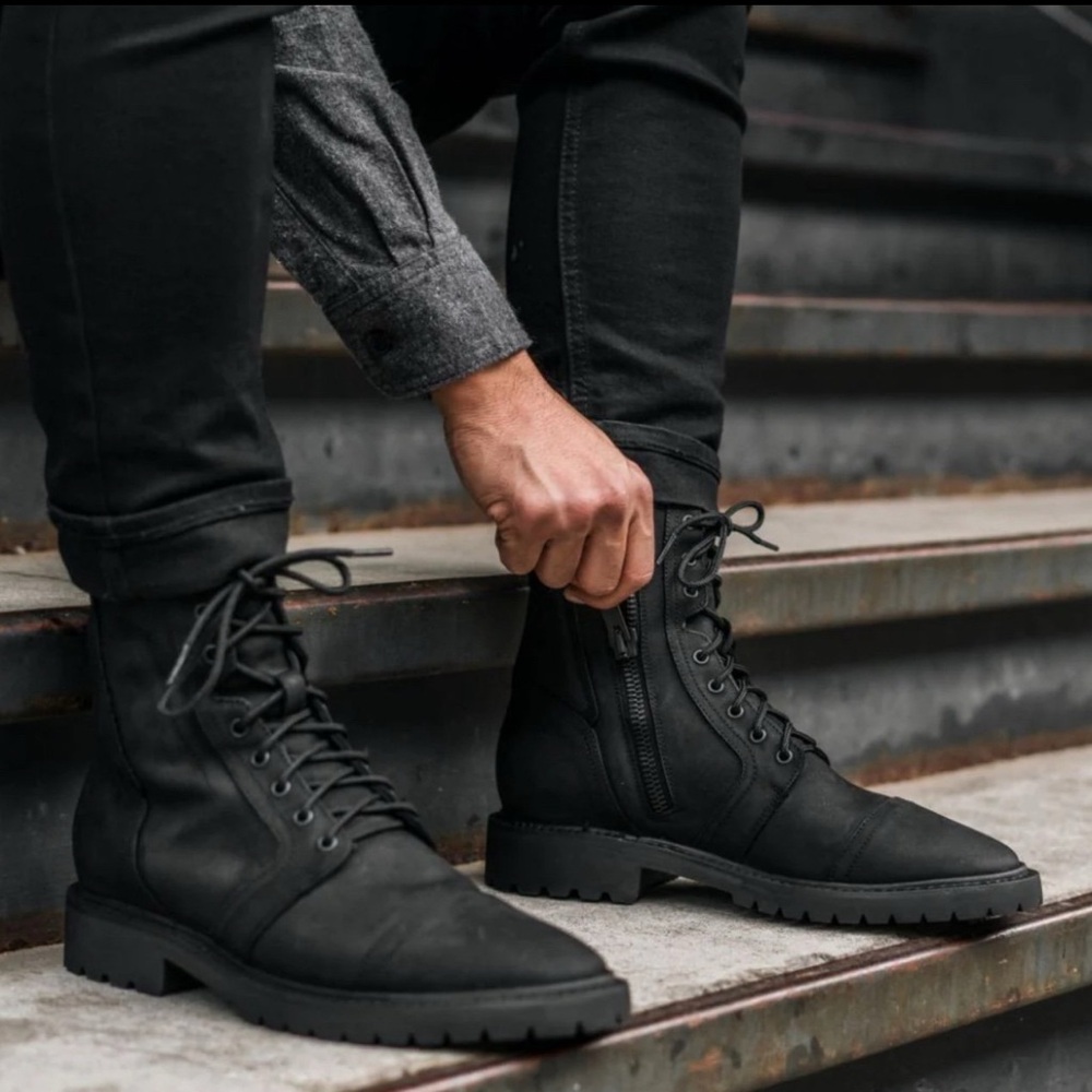 Thursday Boots Casa Moto Black Matte 7.5